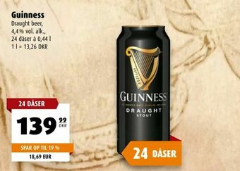 Scandinavian Park Guinness tilbud