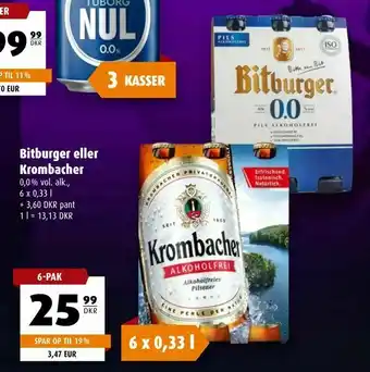 Scandinavian Park Bitburger eller Krombacher tilbud