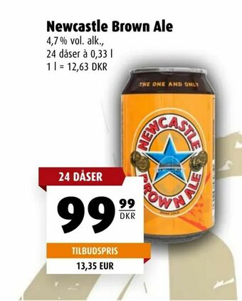 Scandinavian Park Newcastle Brown Ale tilbud
