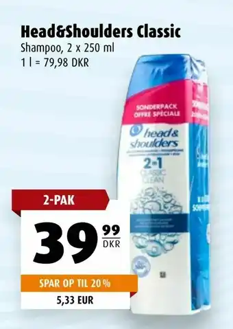 Scandinavian Park Head&Shoulders Classic tilbud