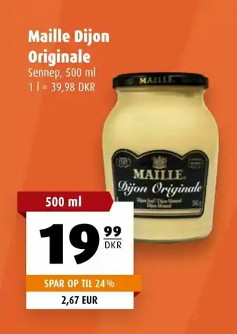 Scandinavian Park Maille Dijon Originale tilbud