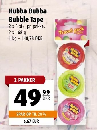 Hubba Bubba Bubble Tape