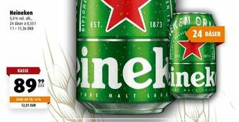 Scandinavian Park Heineken tilbud