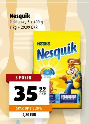 Scandinavian Park Nesquik tilbud