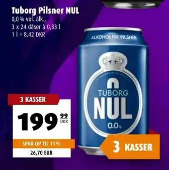 Scandinavian Park Tuborg Pilsner NUL tilbud