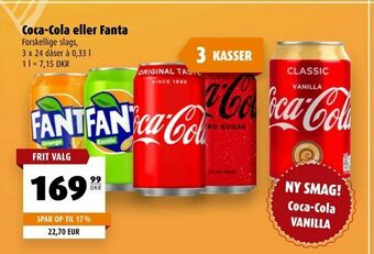 Scandinavian Park Coca-Cola eller Fanta tilbud