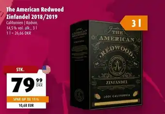 Scandinavian Park The American Redwood Zinfandel 2018/2019 tilbud