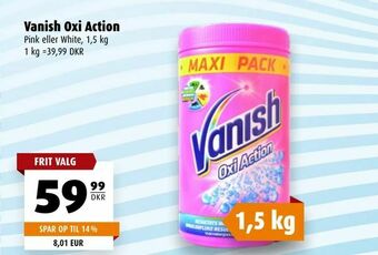 Scandinavian Park Vanish Oxi Action tilbud