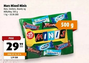 Scandinavian Park Mars Mixed Minis tilbud