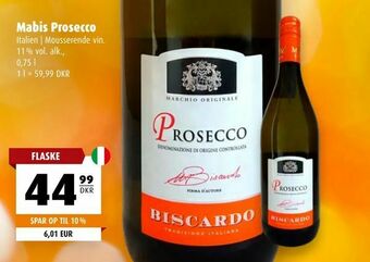 Scandinavian Park Mabis Prosecco tilbud
