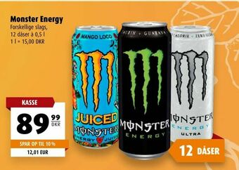 Scandinavian Park Monster Energy tilbud