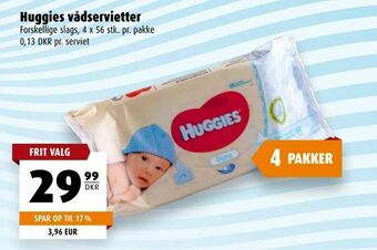 Huggies vådservietter