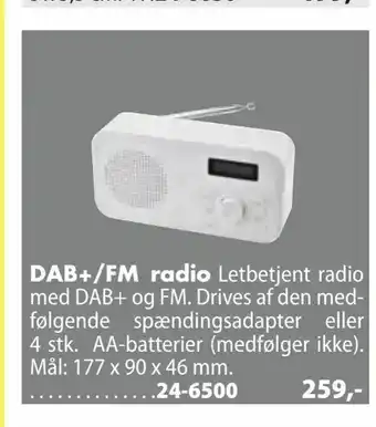 DAB+/FM radio
