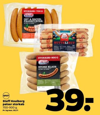 Netto Steff Houlberg pølser storkøb tilbud
