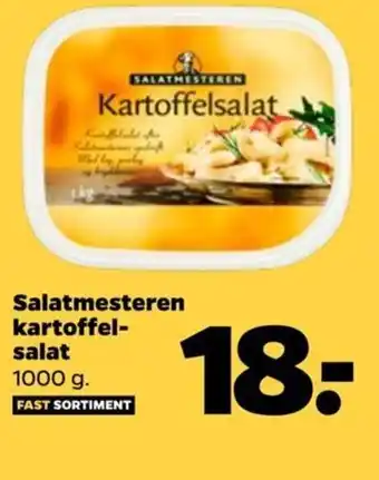 Netto Salatmesteren kartoffel-salat tilbud