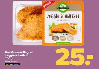 Netto Den Grønne Slagter veggie schnitzel tilbud