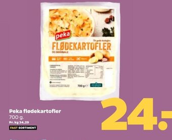 Netto Peka flødekartofler tilbud