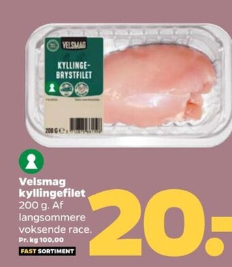 Netto Velsmag kyllingefilet tilbud