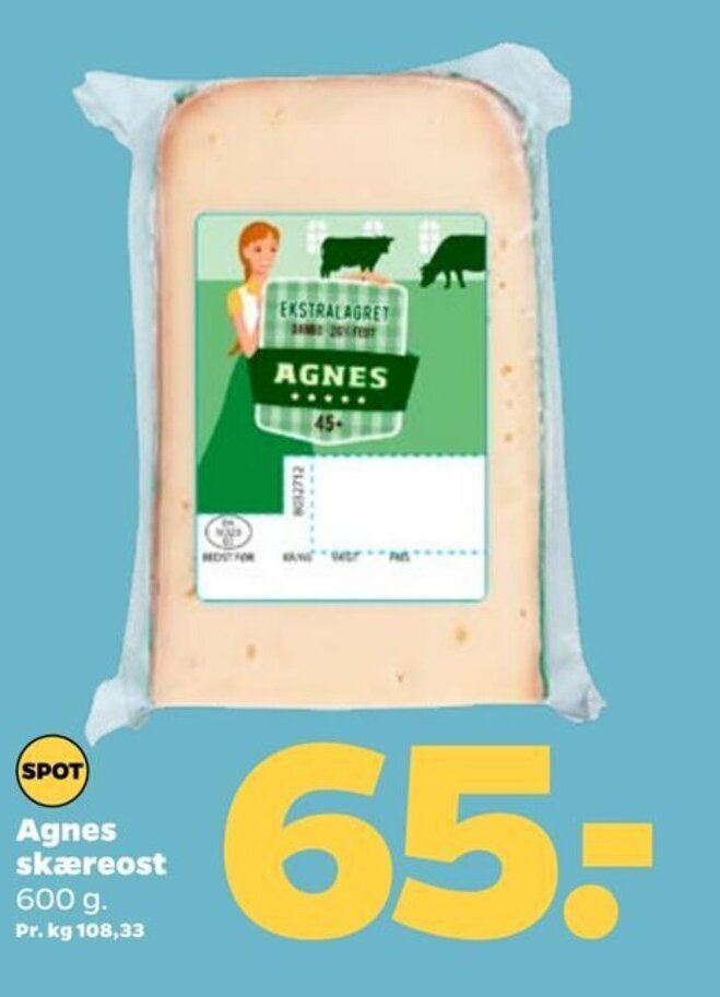 Netto AGNES Skaereost tilbud