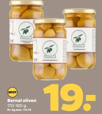 Netto Bernal oliven tilbud
