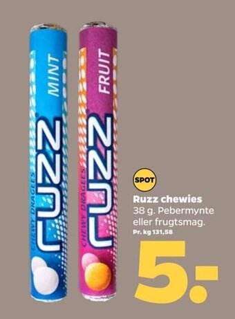 Netto Ruzz chewies tilbud