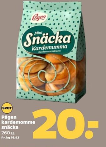 Pågen kardemomme snäcka