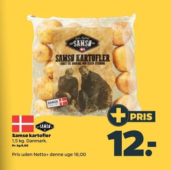 Netto Samsø kartofler tilbud