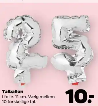 Netto Talballon tilbud