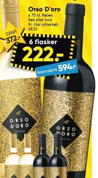 Bilka Orso D'oro tilbud