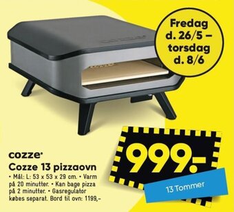 Bilka Cozze 13 pizzaovn tilbud