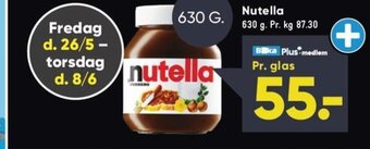 Bilka Nutella tilbud