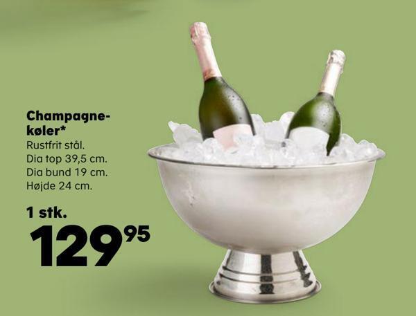 Kvickly Champagnekøler tilbud