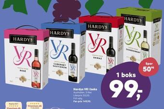 Kvickly Hardys vr i boks tilbud
