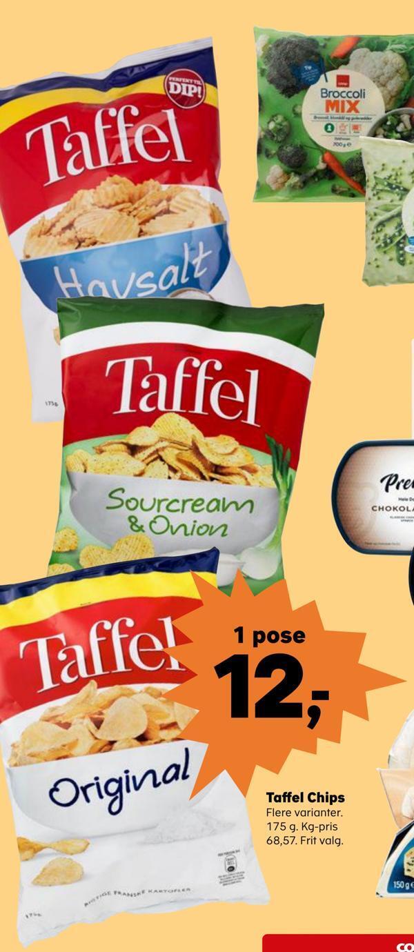 Kvickly Taffel chips tilbud