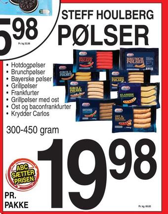ABC Lavpris Pølser tilbud
