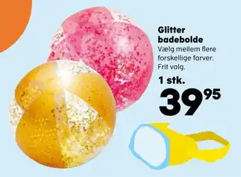 Glitter badebolde