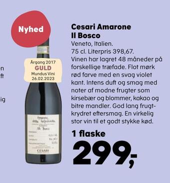 Kvickly Cesari amarone il bosco tilbud