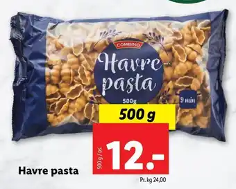 Lidl Havre pasta tilbud
