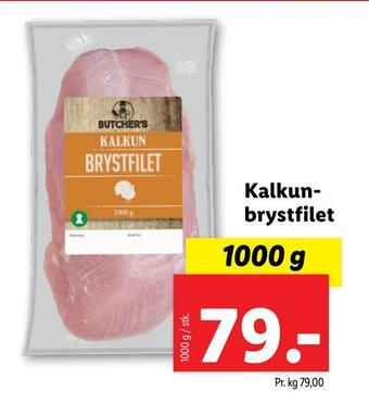 Lidl Kalkunbrystfilet tilbud