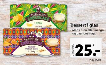 Lidl Dessert i glas tilbud