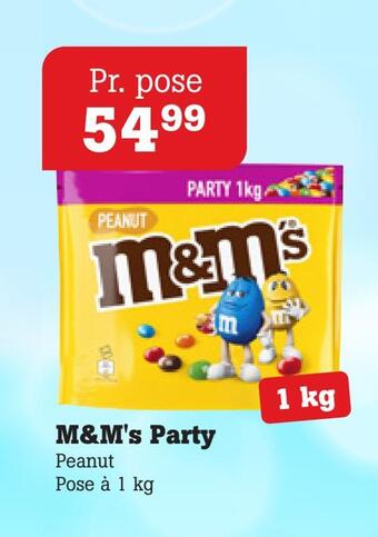 M&m's party