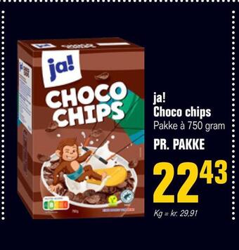 Poetzsch Padborg Ja! choco chips tilbud