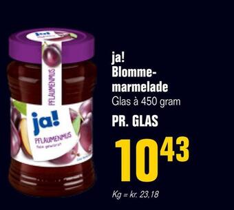 Poetzsch Padborg Ja! blommemarmelade tilbud