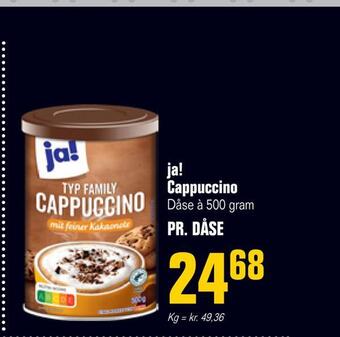 Poetzsch Padborg Ja! cappuccino tilbud