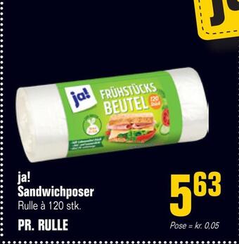 Ja! sandwichposer