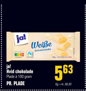 Poetzsch Padborg Ja! hvid chokolade tilbud