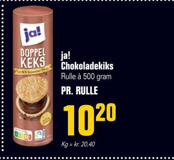 Poetzsch Padborg Ja! chokoladekiks tilbud