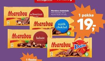 SuperBrugsen Marabou chokolade tilbud