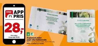 Änglamark toilet papir eller køkkenrulle