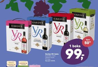 SuperBrugsen Hardys vr i boks tilbud